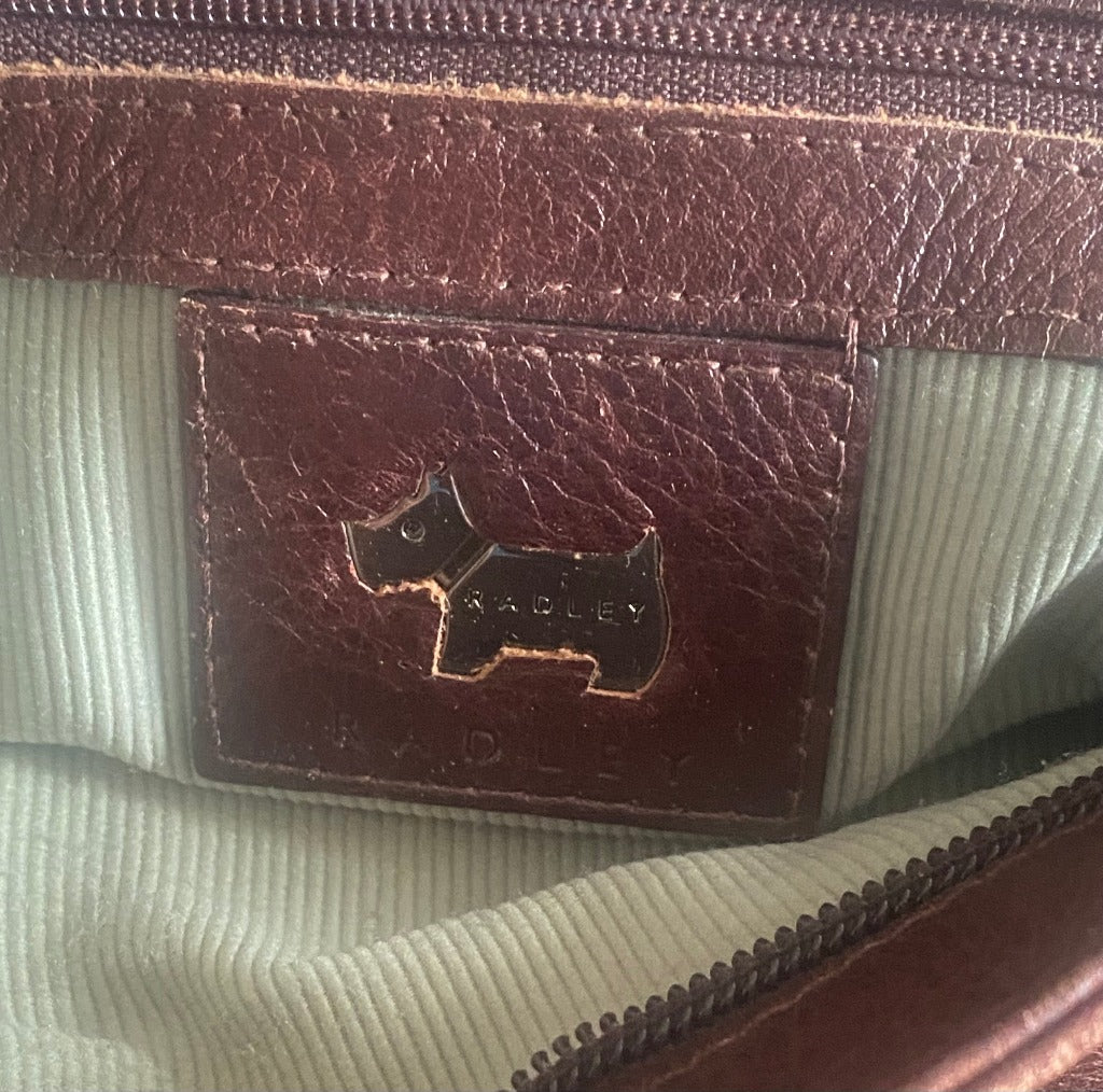 RADLEY Chestnut Leather Cross Body Bag