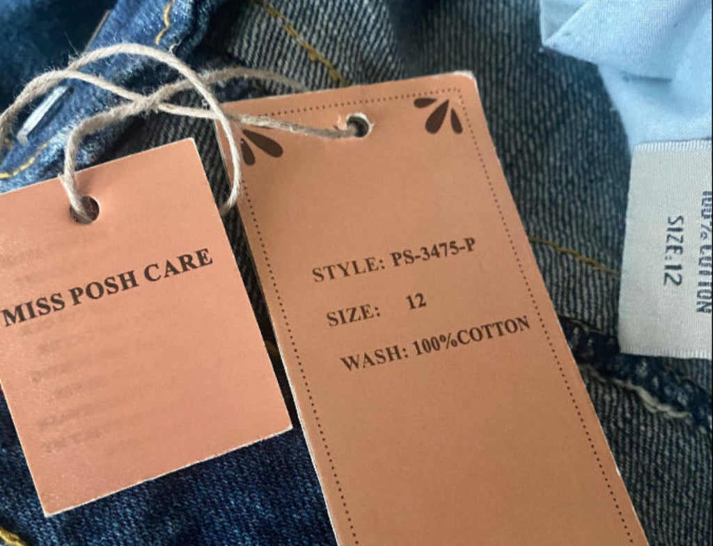 Miss Posh Eighty8 Blue Jeans - UK12
