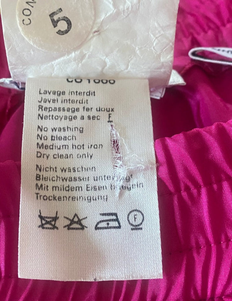 YSL Shocking Pink RaRa Skirt - UK10