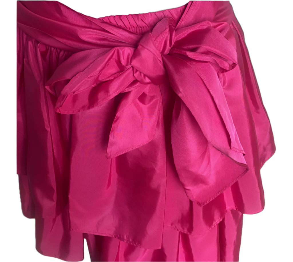 Yves Saint Laurent Pink RaRa Skirt - UK10