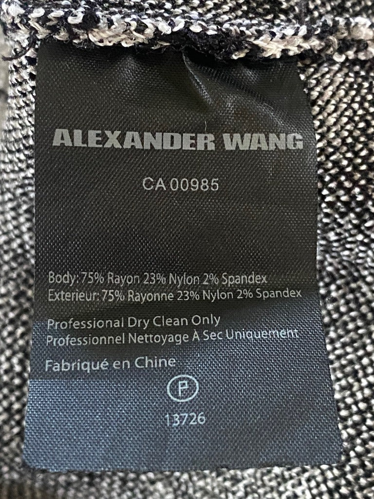 Alexander Wang White Leaf Skirt - UK10