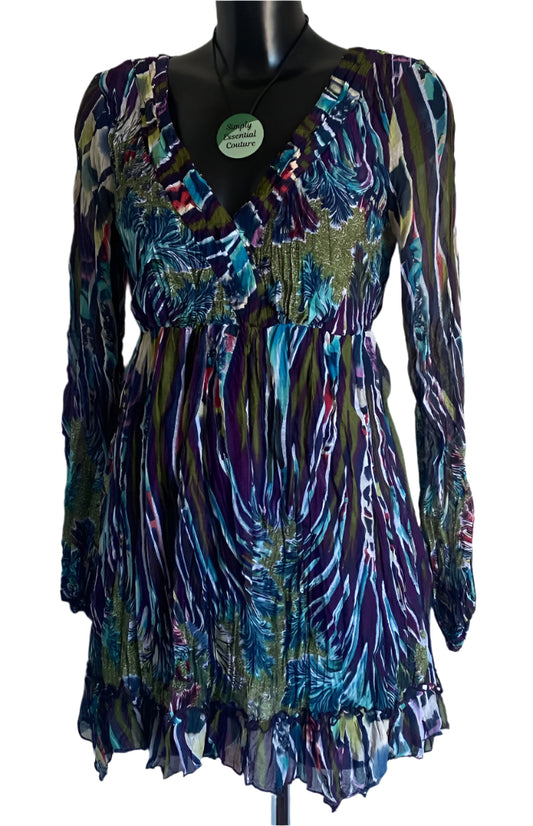 JOE BROWNS Crinkle Effect Dress - UK10