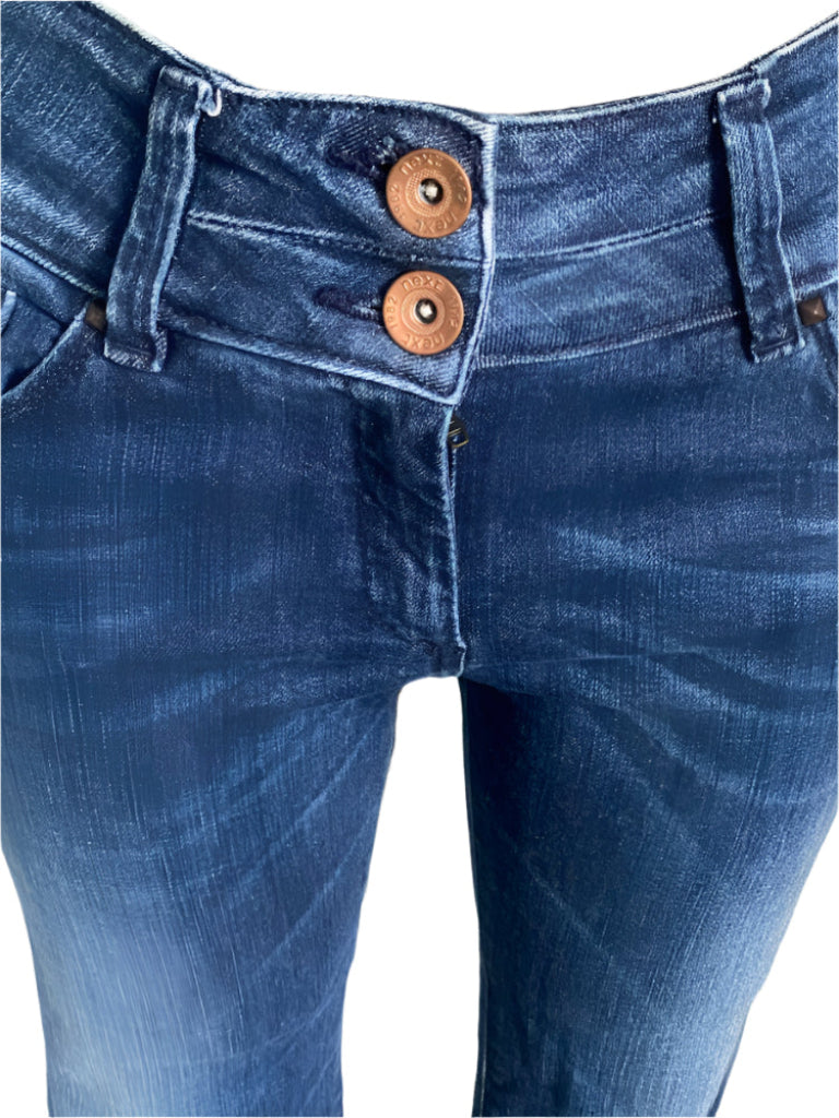 NEXT Dark Wash Blue Jeans - UK 12