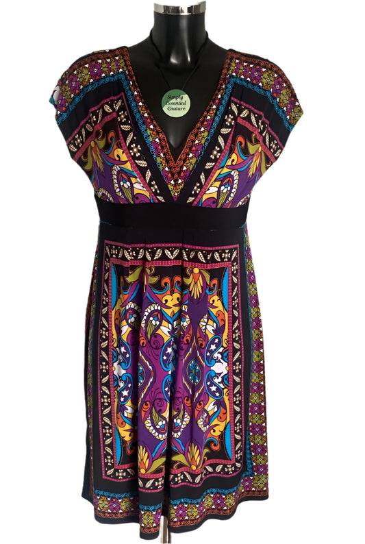 RONNI NICOLE Multicoloured Dress - UK14