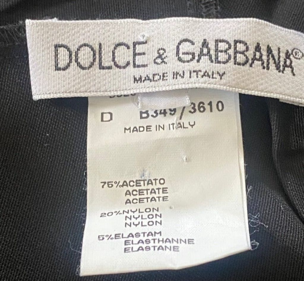 Dolce & Gabanna Black Sheath Dress - Mix