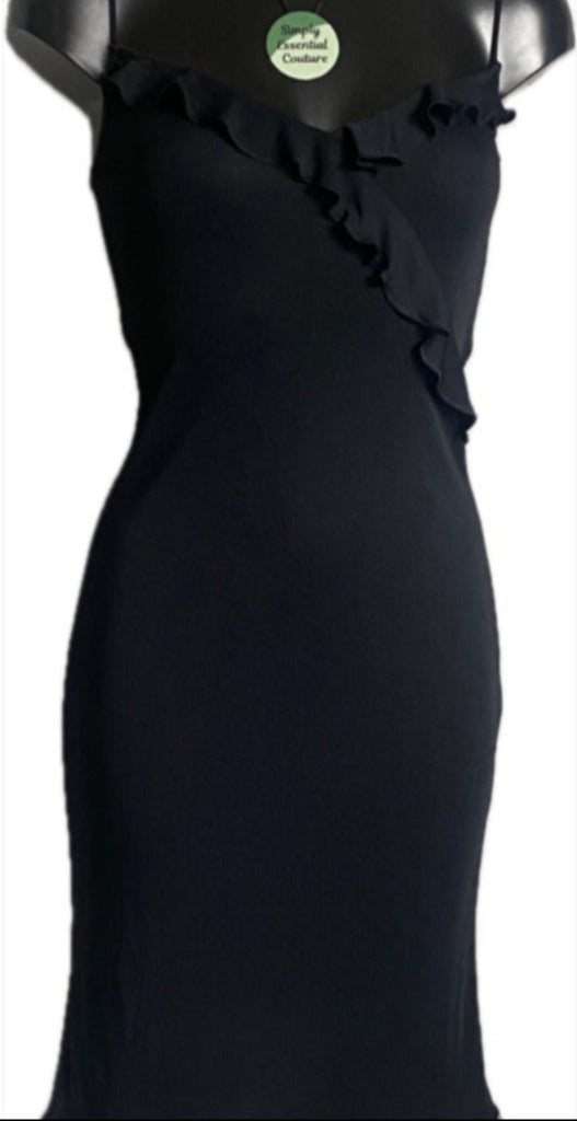 Karen Millen Vintage Black Dress - UK10