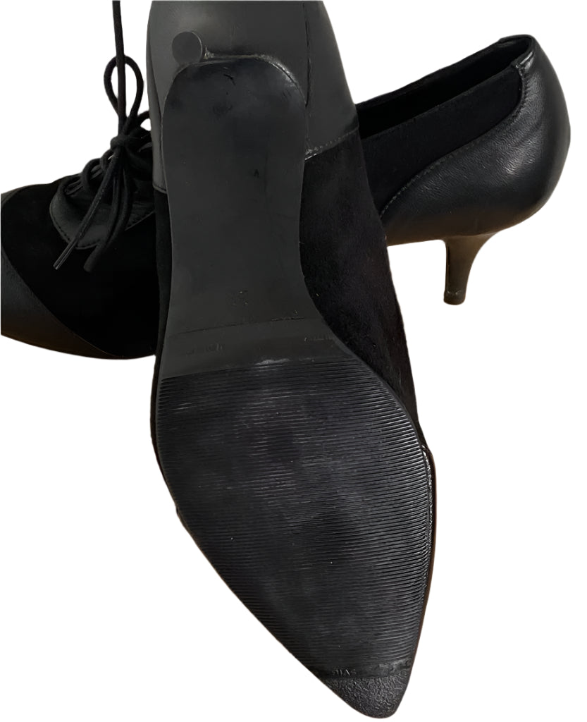 ARTIGIANO Black Leather Shoes - UK6