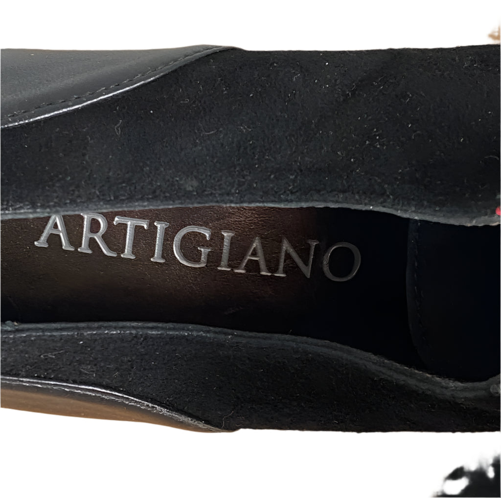 ARTIGIANO Black Leather Shoes - UK6