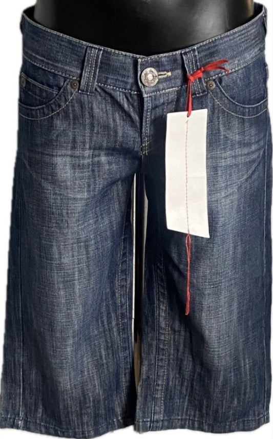 Topshop Viintage Denim Blue Shorts W30