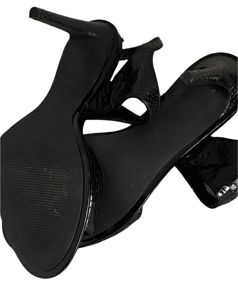 CALVIN KLEIN Black Sandals - UK5