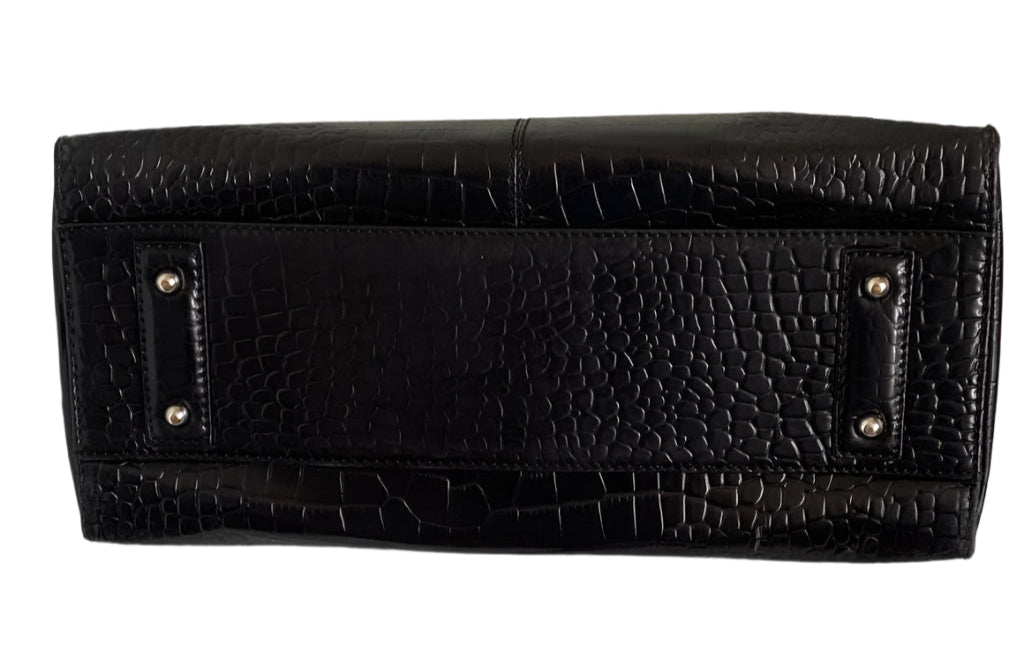 OSPREY LONDON Black Leather Bag