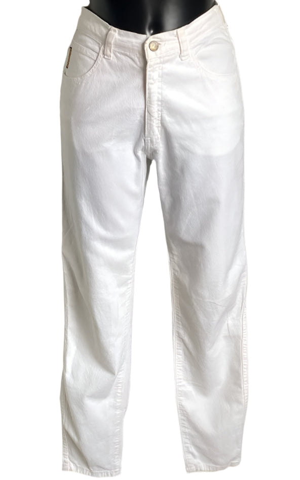 ARMANI JEANS White Jeans - UK10