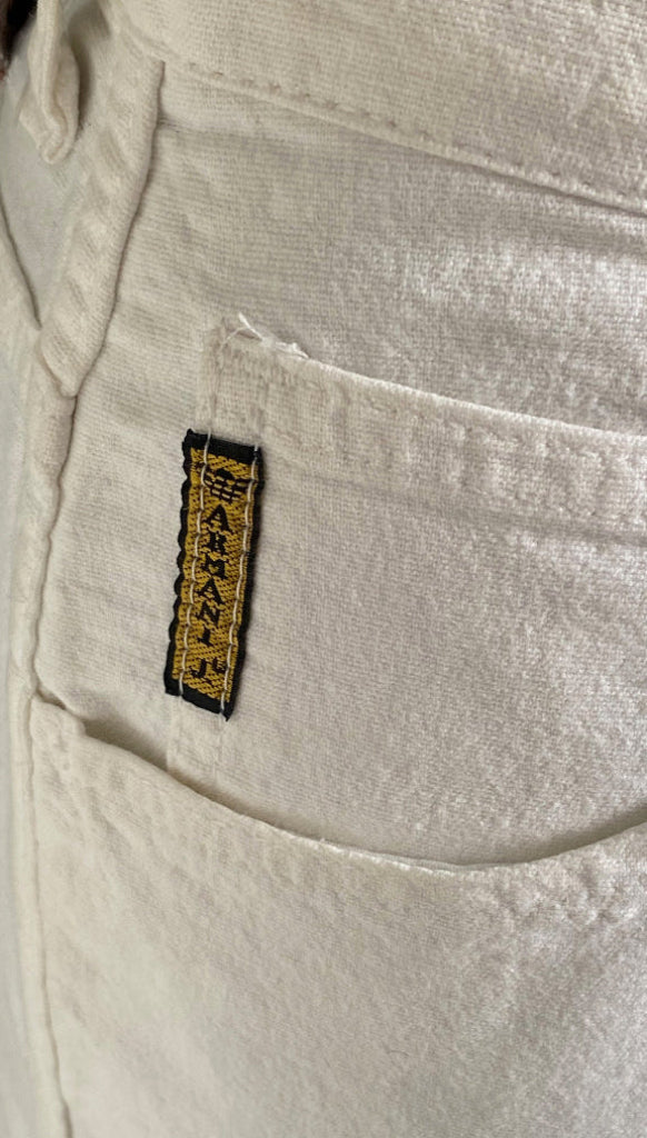 ARMANI JEANS White Jeans - UK10