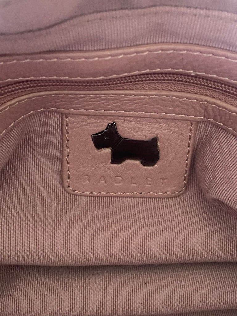 RADLEY Brown and Pink Canvas Bag