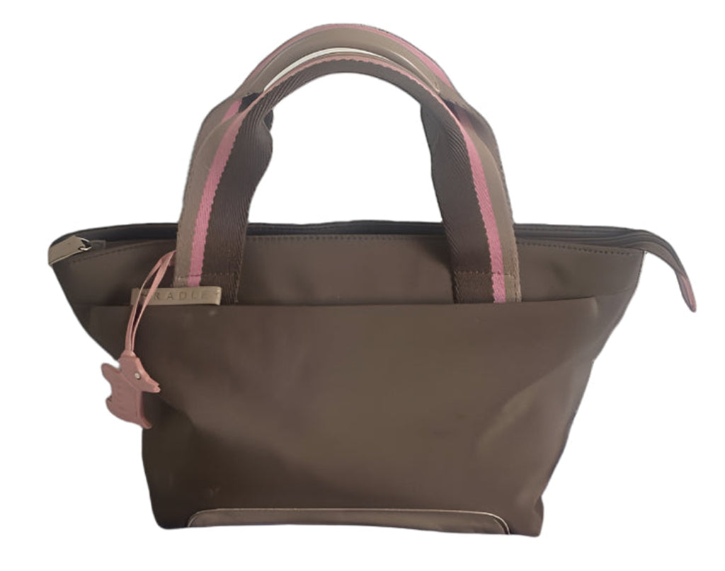 RADLEY Brown and Pink Canvas Bag