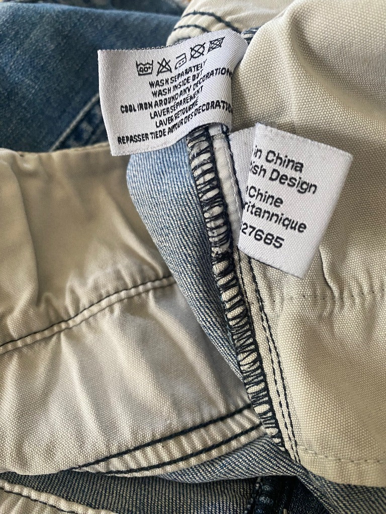 Superdry Blue Denim Skirt - UK14