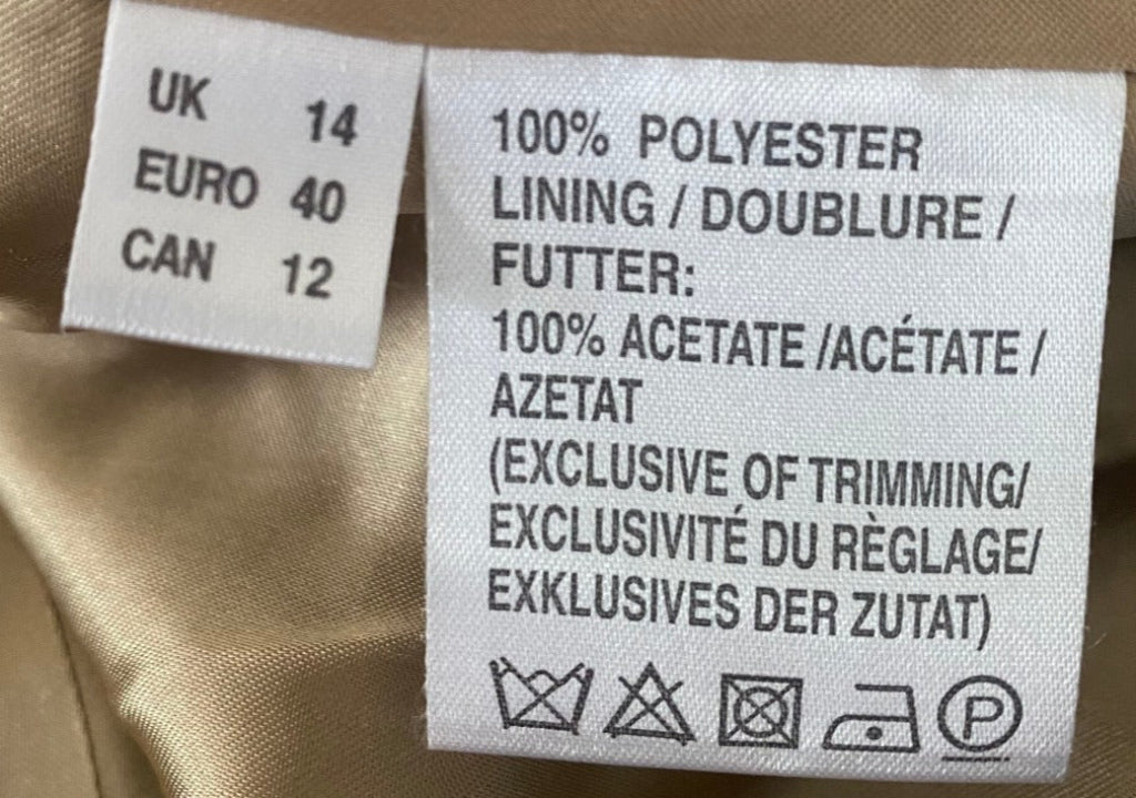 JACQUES VERT Navy Jacket - UK14