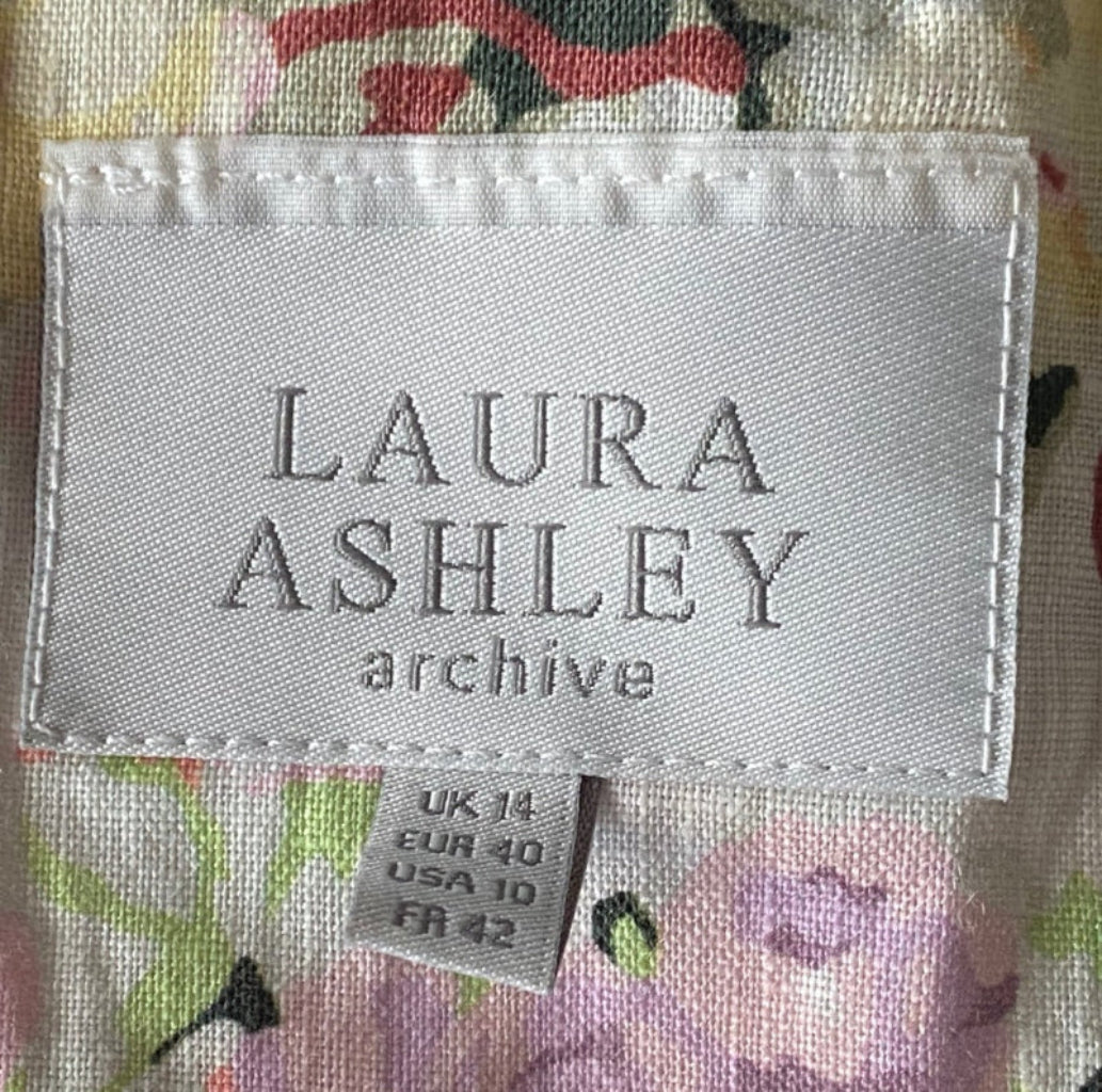 Laura Ashley archive Linen Top - UK14