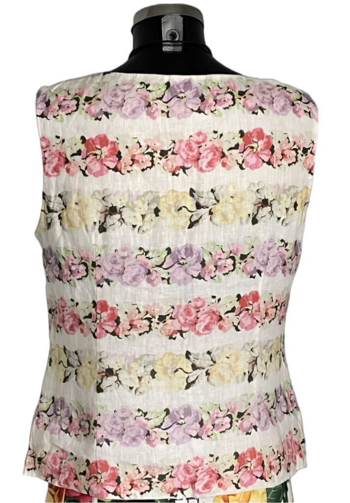 Laura Ashley Vintage Linen Top - UK14