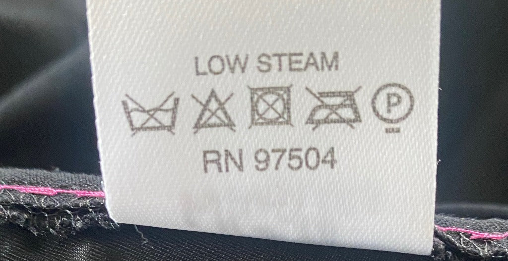 Whistles Black Trousers - Wash Label