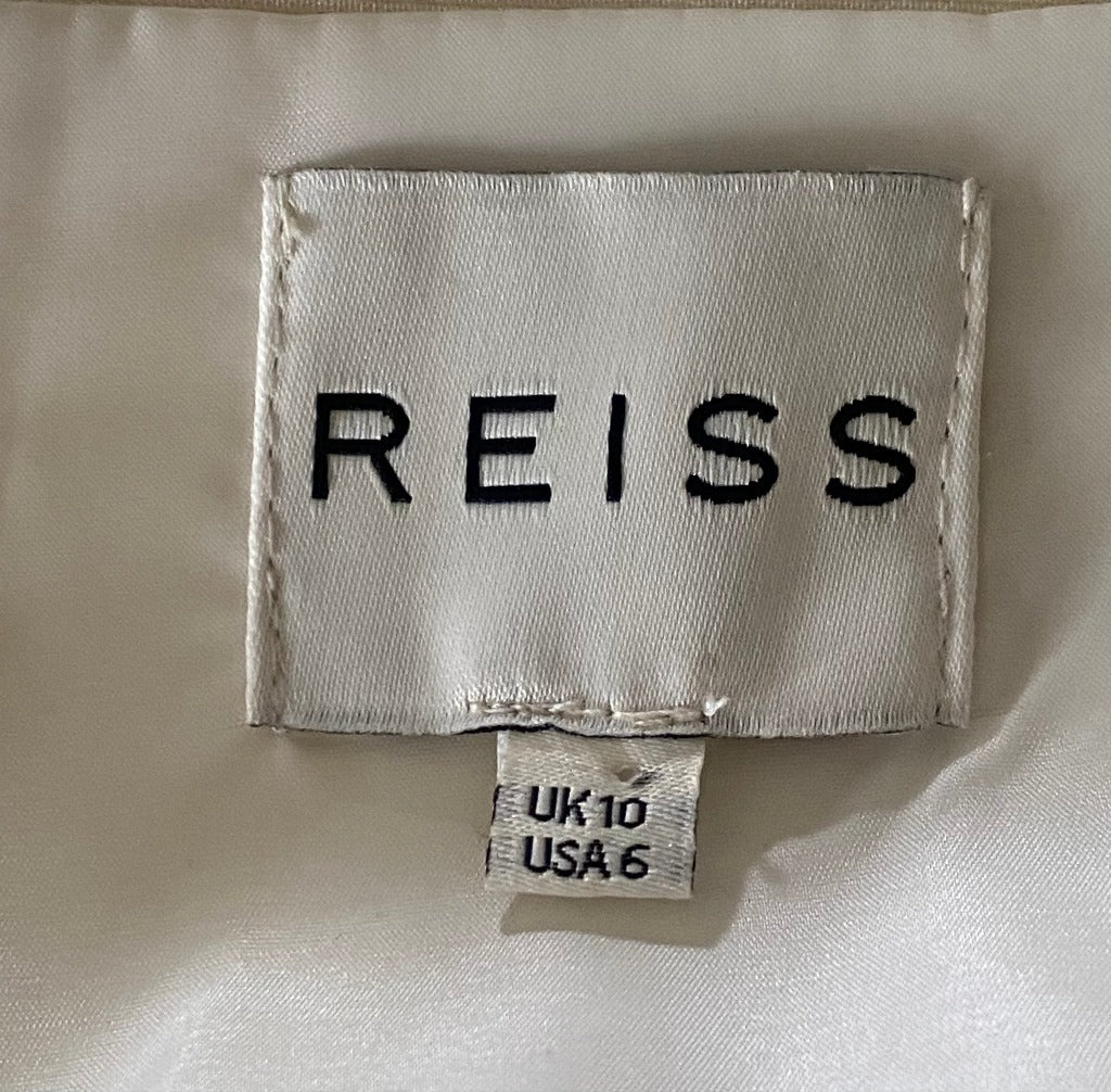 REISS Vintage Cream Skirt - UK10 - Label