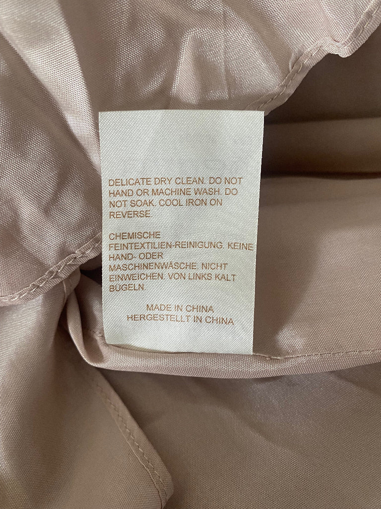 Phase Eight Mocha Flowered Dress Wash