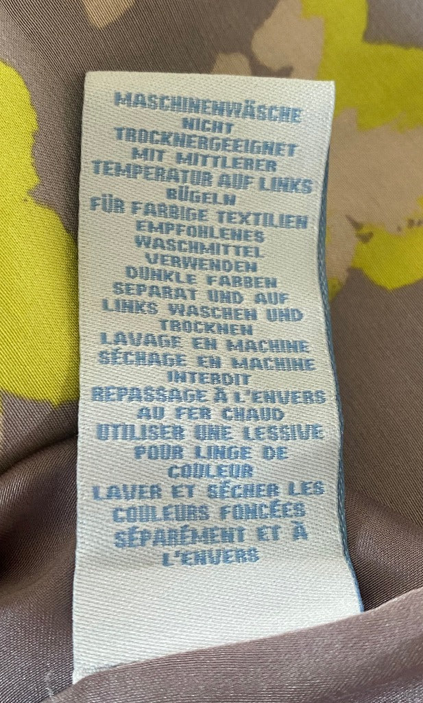 BODEN Beige Dress & Yellow Flowers - UK6