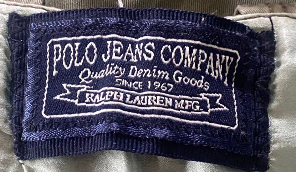 Polo Jeans Co. Khaki Crops Badge