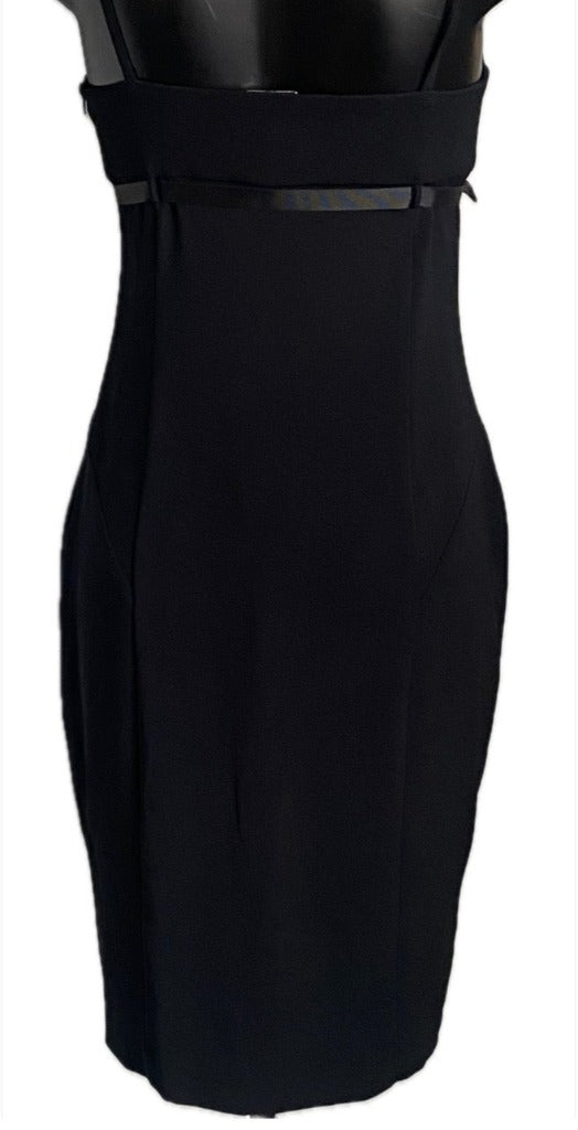 KAREN MILLEN Black Dress - Size UK12