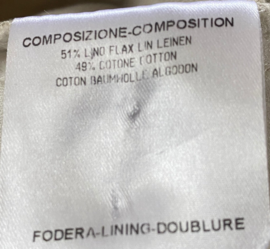 Alexander Mcqueen White Jeans W34 - Composition Label