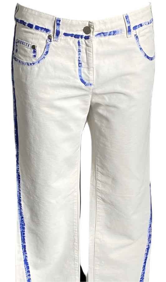 Alexander Mcqueen White Jeans W34 - Front