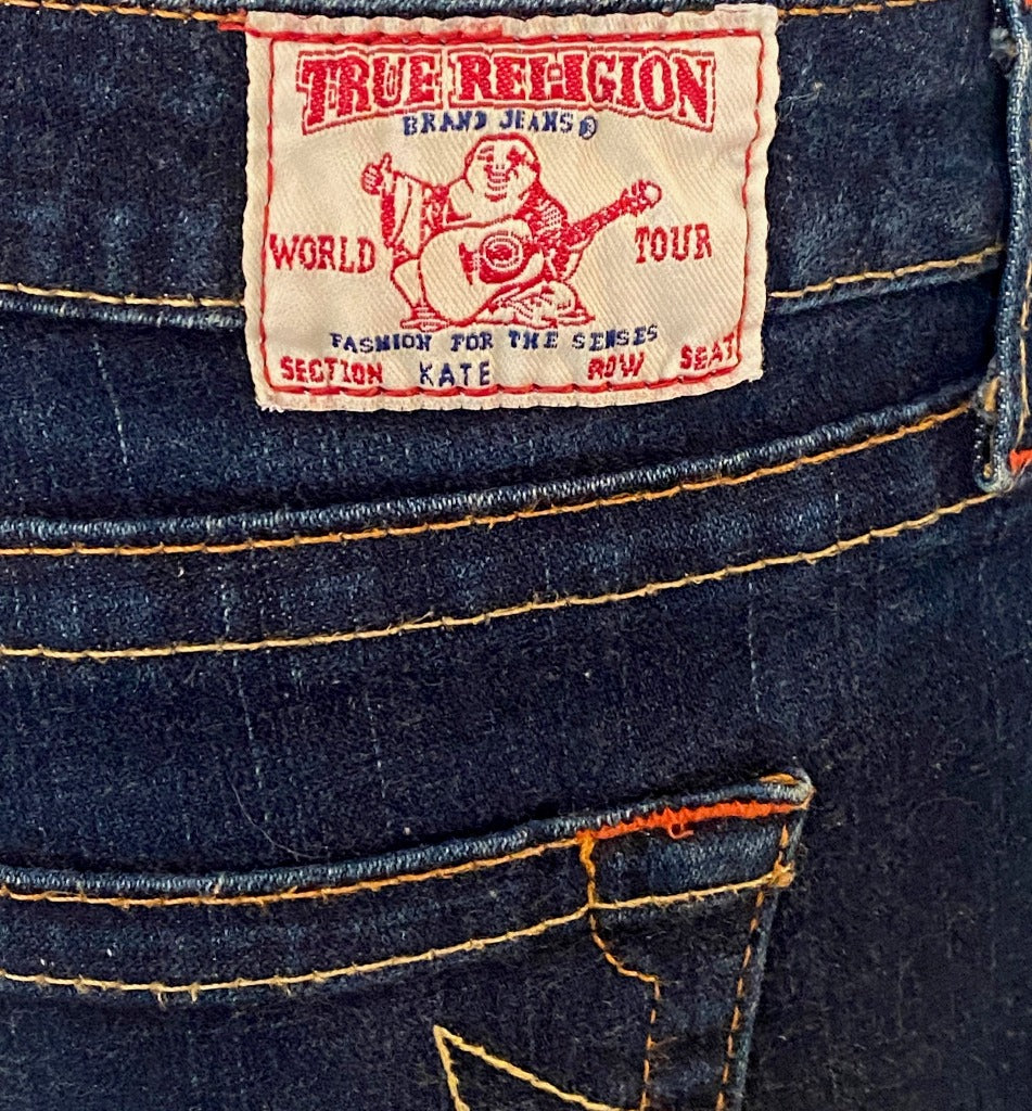 TRUE RELIGION Cropped Jeans - UK12