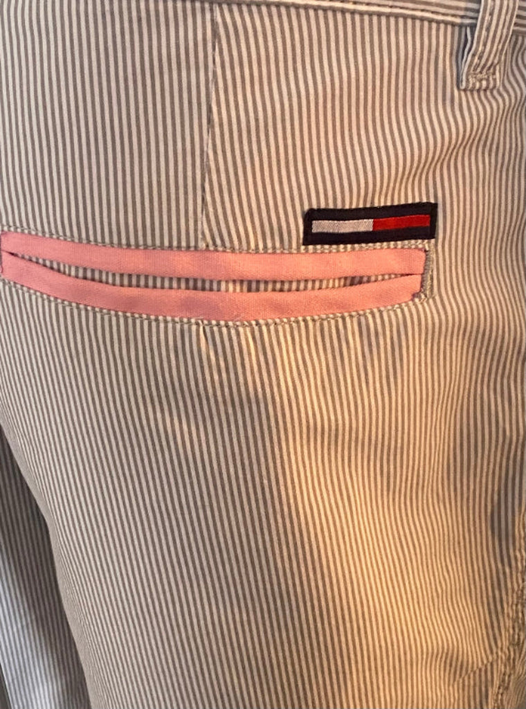 Hilfiger Pale Blue Shorts W32 Logo