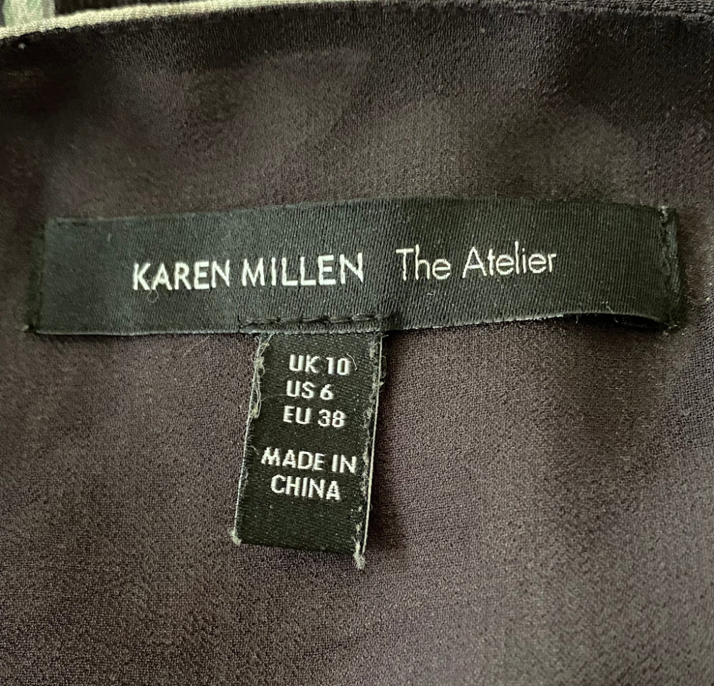 Karen Millen Silk Cami Top UK10 - Pre-loved