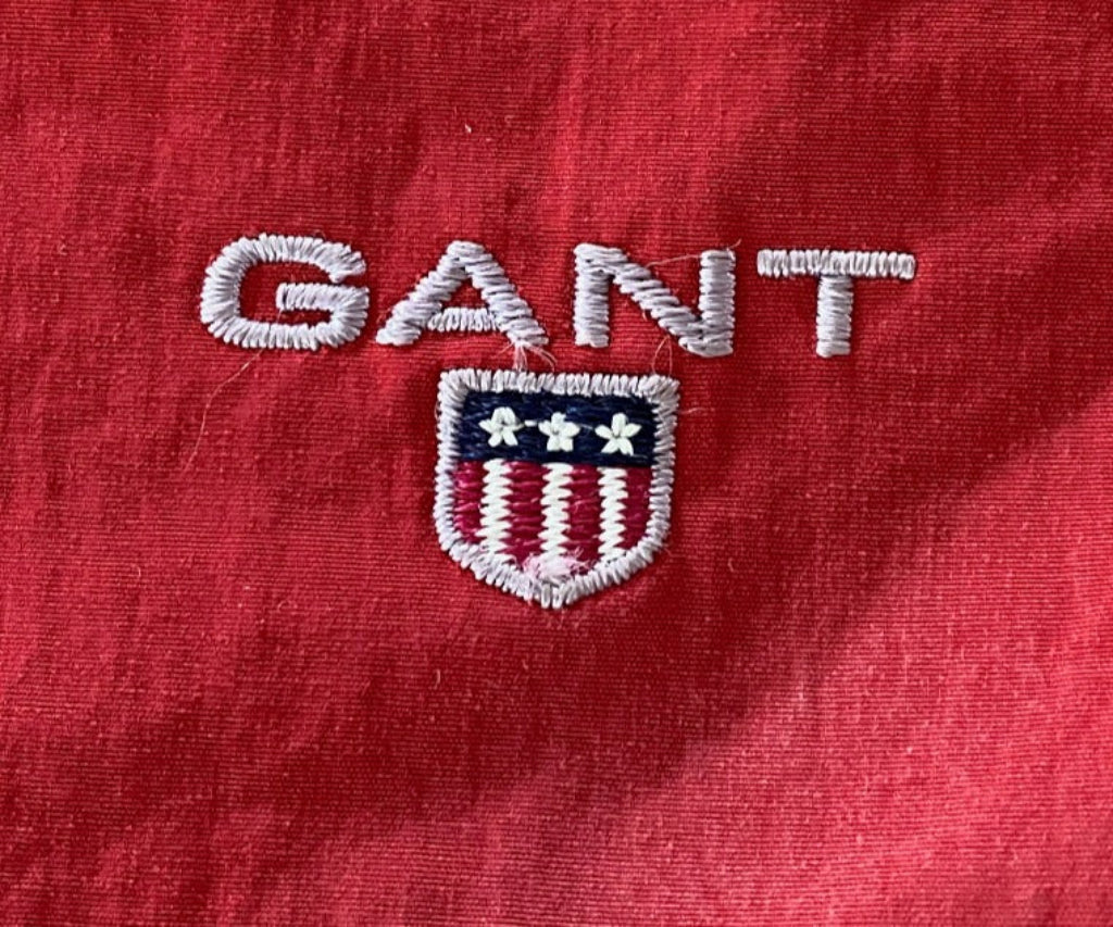 GANT Red/Navy Swim Shorts - Size UK XL