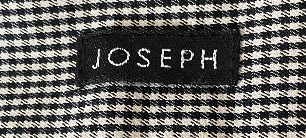 JOSEPH Gingham Crop Trousers - Brand