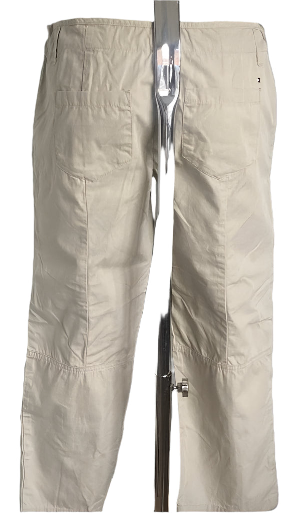 Tommy Hilfiger Cream Cropped Trousers - UK10