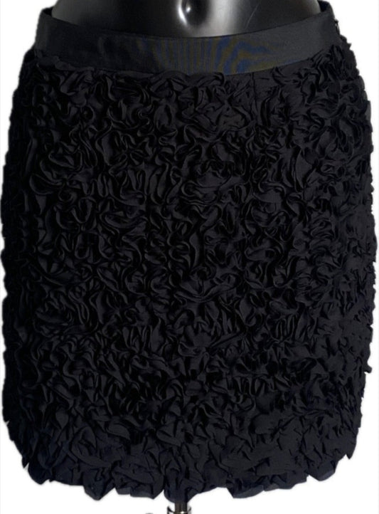 TED BAKER  Black Textured Skirt - UK12