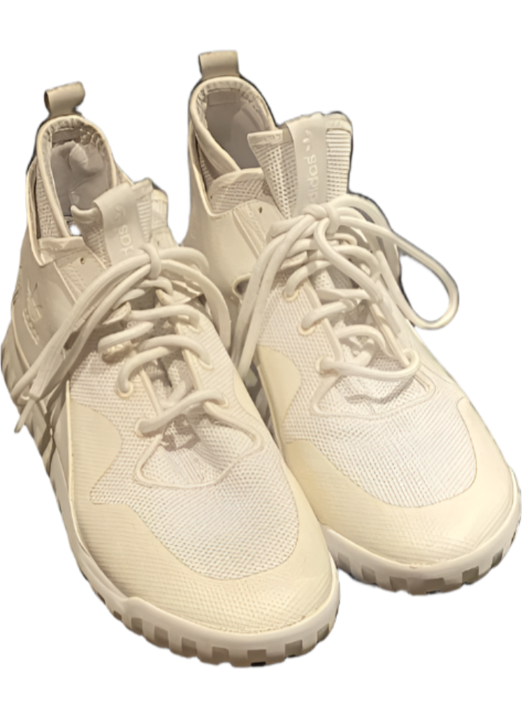 Adidas Tubular White Trainers size UK9.5 Pre loved