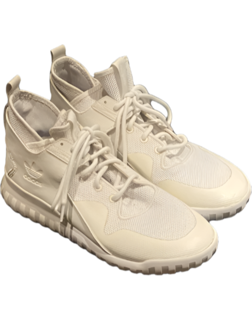 Adidas Tubular White Trainers - UK9.5