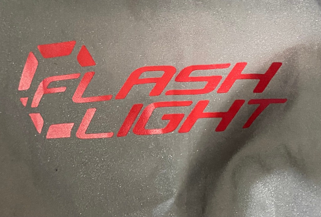 DHB Red Cycling Gilet - Flashlight Reflector