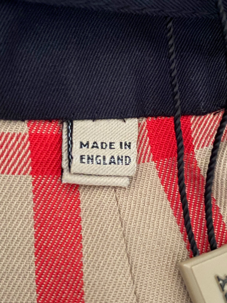 BURBERRY Navy Trench Coat Size 52 - UK L