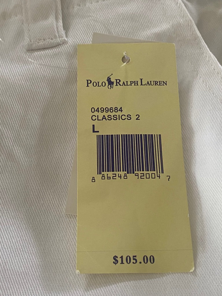 Polo White Yacht Sorts W32 New Tag