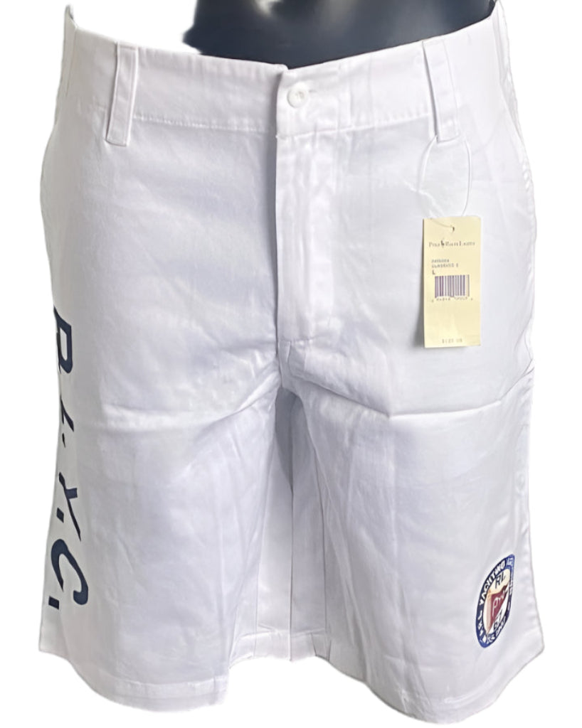 Polo White Yacht Sorts W32 New