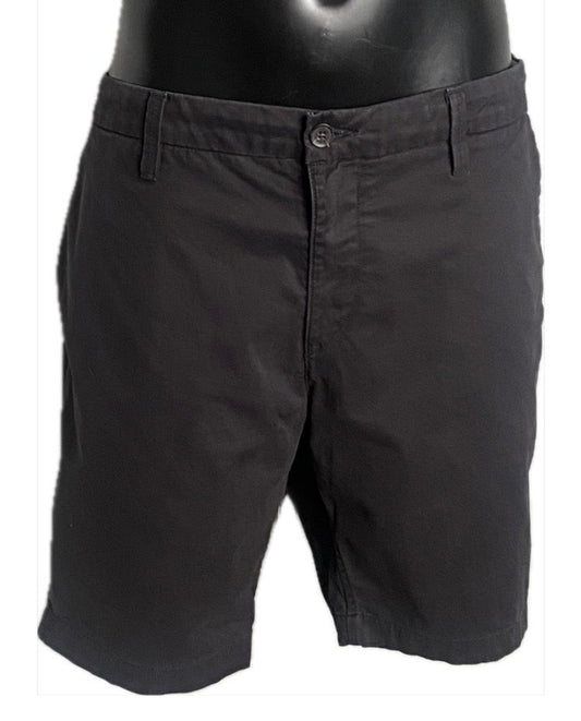 Timberland Black Cotton Shorts W42