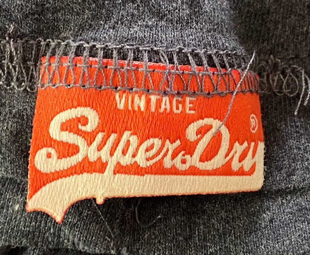 Superdry Unisex Navy T-Shirt - Size XL