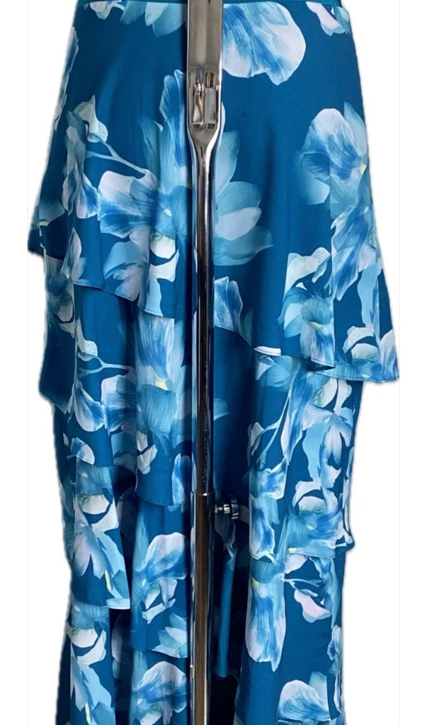 Jacques Vert Royal Blue Maxi Skirt - UK10