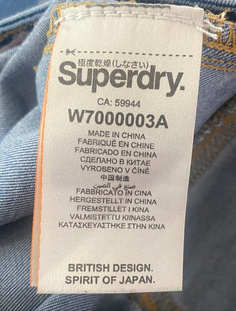 Superdry Blue Jegging Jeans - UK10