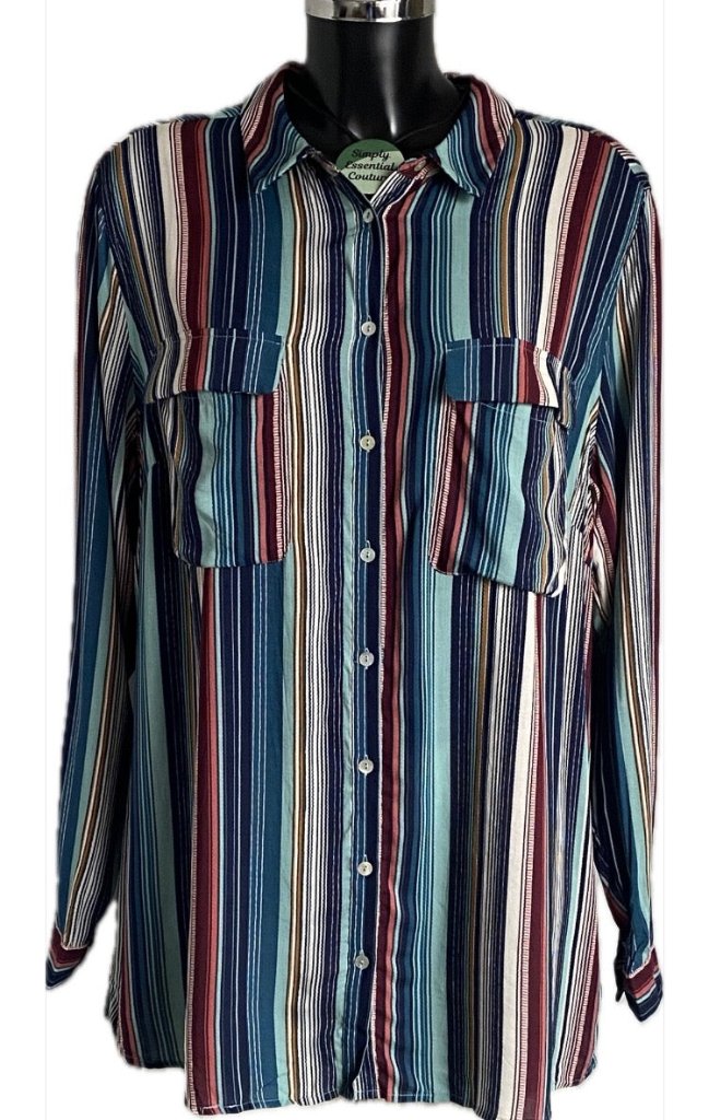 Monsoon Multicoloured Shirt - Size UK18. - Brand NEW with Tags