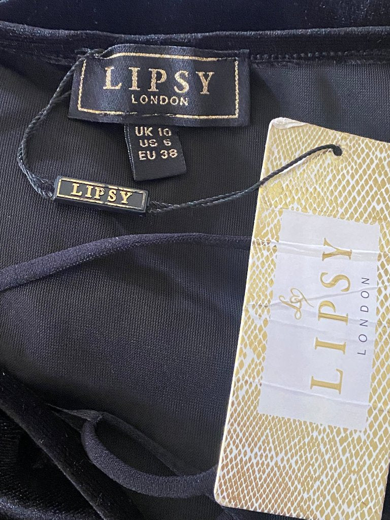 Lipsy London Velour Bodysuit - New Tags